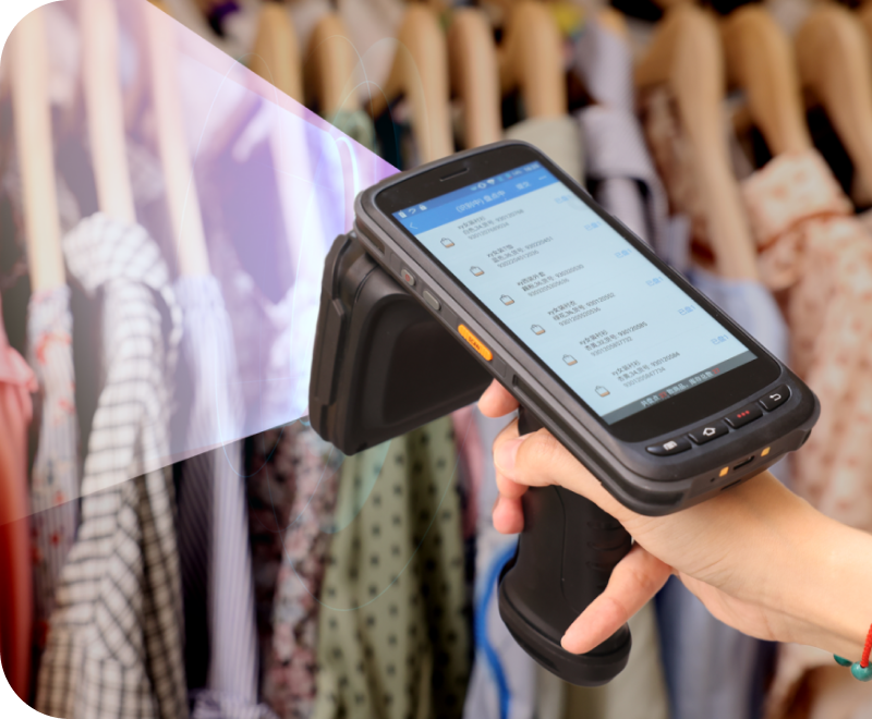 KimPos 服裝 RFID 快速盤點與出入庫
