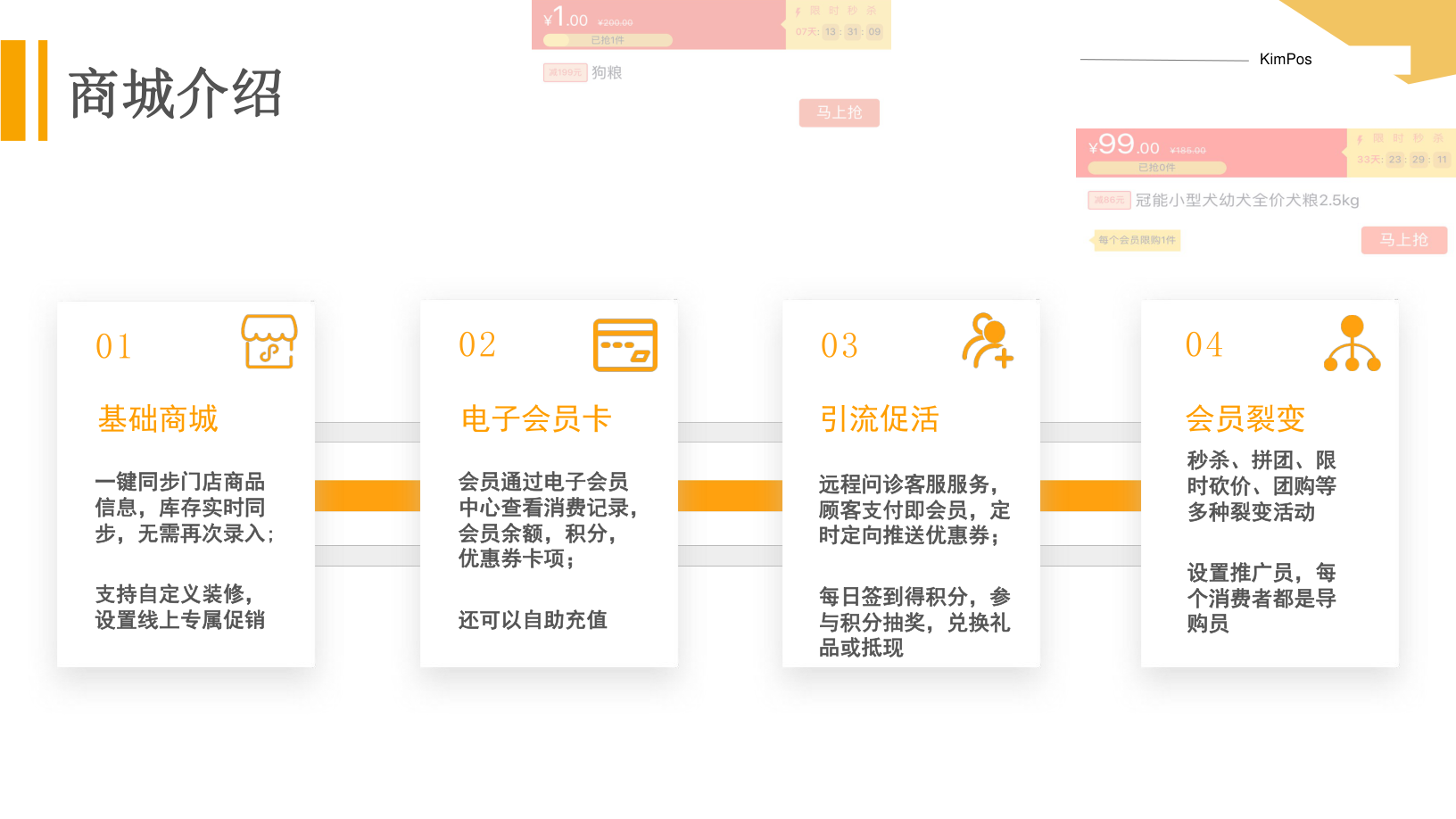 KimPos 寵物商城功能介紹